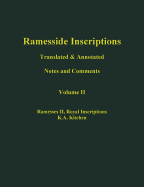 Ramesside Inscriptions, Ramesses II: Royal Inscriptions