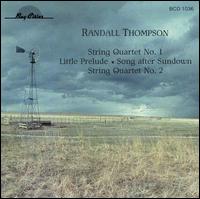 Randall Thompson - Alexander Ross (violin); Anthony Ross (cello); Deanna Lee (violin); Richard Marshall (viola); Richard Zimdars (piano)