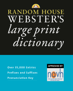 Random House Webster's Large Print Dictionary