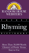 Random House Webster's Pocket Rhyming Dictionary
