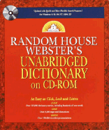 Random House Webster's Unabridged Dictionary on CD-ROM