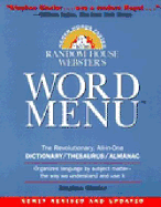 Random House Webster's Word Menu