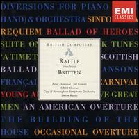 Rattle Conducts Britten - Alison Hargan (soprano); Felix Kok (violin); Jeremy Ballard (violin); Jill Gomez (soprano); Mary King (contralto);...