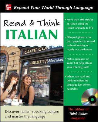 Read and Think Italian with Audio CD - Think Italian! Magazine (Creator)