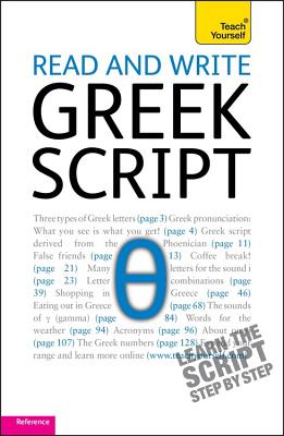 Read and write Greek script: Teach yourself - Hunt, Sheila, and Couniacis, Dennis