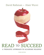 Read to Succeed: A Thematic Approach to Academic Reading