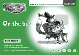 Read Write Inc. Phonics: Green Set 1 B/W Storybooks: Mixed Pack of 10 Books