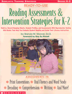 Reading Assessments & Intervention Strategies for K-2
