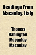 Readings from Macaulay. Italy