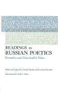 Readings in Russian Poetics: Formalist and Structuralist Views