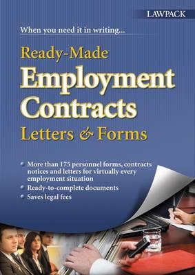 Ready-made Employment Letters, Contracts and Forms - Slocombe, Melanie (Editor)