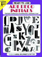 Ready-To-Use Art Deco Initials