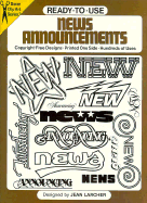 Ready-To-Use News Announcements