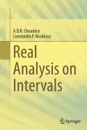 Real Analysis on Intervals