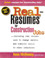 Real Resumes for Construction Jobs