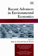 Recent Advances in Environmental Economics - List, John A. (Editor), and de Zeeuw, Aart (Editor)