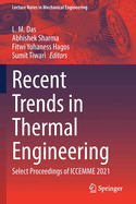 Recent Trends in Thermal Engineering: Select Proceedings of Iccemme 2021