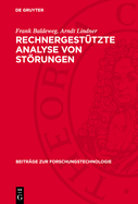 Rechnergest?tzte Analyse von St�rungen