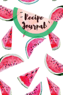 Recipe Journal: Blank Recipe Book