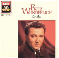 Recital - Fritz Wunderlich (tenor); Deutschen Opernchor Berlin (choir, chorus)
