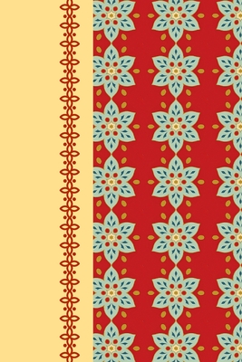 Red Motif: Lined Journal - Cjm Developments LLC