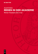 Reden in der Akademie