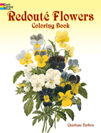Redout� Flowers Coloring Book