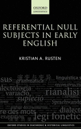 Referential Null Subjects in Early English