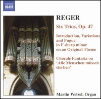 Reger: Organ Works, Vol. 6 - Martin Welzel (organ)