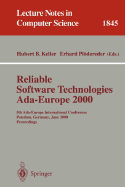 Reliable Software Technologies ADA-Europe 2000: 5th ADA-Europe International Conference Potsdam, Germany, June 26-30, 2000, Proceedings