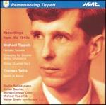 Remembering Tippett: Recordings from the 1940s
