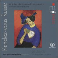 Rendez-vous Russe - Eva Van Grinsven (sax); Eva Van Grinsven (sax); Eva Van Grinsven (sax); Helena Basilova (piano); Lars Niederstrasser (sax);...
