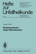 Reosteosynthesen Langer R�hrenknochen