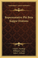 Representative Phi Beta Kappa Orations
