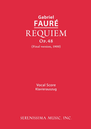 Requiem, Op.48: Vocal Score