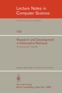 Research and Development in Information Retrieval: Proceedings, Berlin, May 18-20, 1982