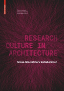 Research Culture in Architecture: Cross-Disciplinary Collaboration