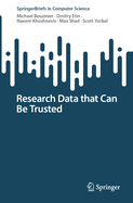 Research Data that Can Be Trusted