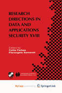 Research Directions in Data and Applications Security XVIII