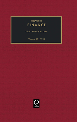 Research in Finance, Volume 17 - Chen, Andrew H (Editor)