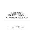 Research in Technical Communication