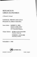 Research in Urban Economics