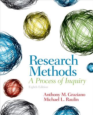 Research Methods: A Process of Inquiry - Graziano, Anthony M, and Raulin, Michael L