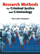 Research Methods for Criminal Justice and Criminology