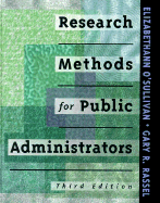 Research Methods for Public Administrators