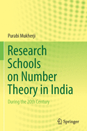Research Schools on Number Theory in India: During the 20th Century