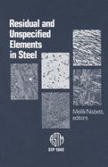 Residual and Unspecified Elements in Steel