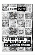 Responses to Monochords by Yannis Ritsos - Burn, Sean