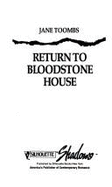 Return to Bloodstone House - Toombs, Jane