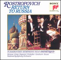 Return to Russia - National Symphony Orchestra; Mstislav Rostropovich (conductor)